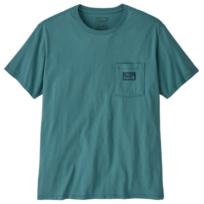 T-shirt patagonia FLYING FISH TIDES ORG POCKET T Wetland B