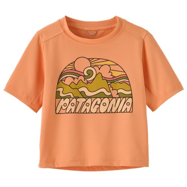 T-Shirt patagonia BABY CAP SW T-SHIRT Fitz Roy Rays