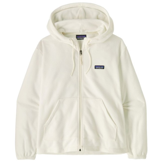 Mikina patagonia MICRO D FLEECE HOODY Birch White