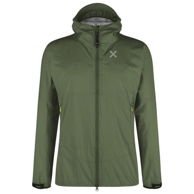 Chaqueta montura UPLAND 3L HOODED JACKET Verde Salvia/Sun