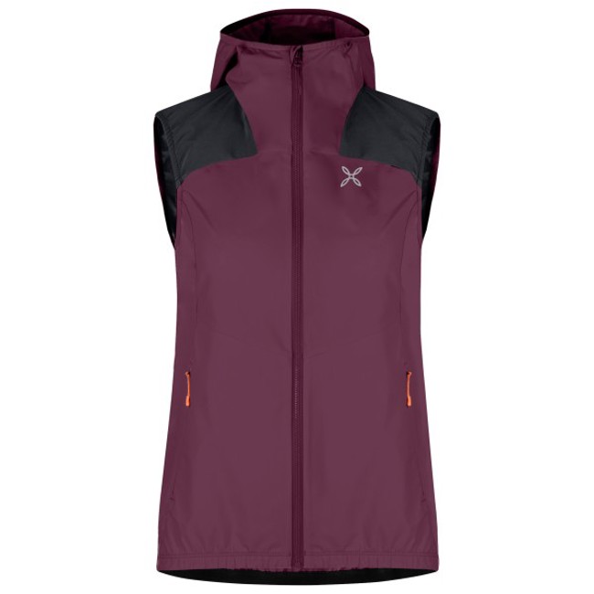 Chaleco montura RISE HOODED VEST WOMAN Vinaccia/Melon