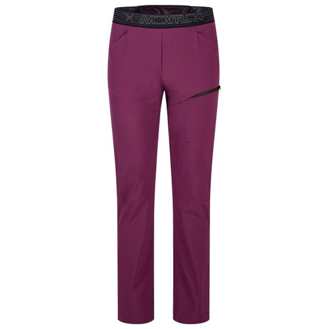 Spodnie montura RISE PANTS Vinaccia/Sunny Lime