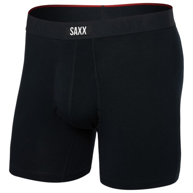 Boksininkų šortai saxx VIBE XTRA BOXER BRIEF FLY Black