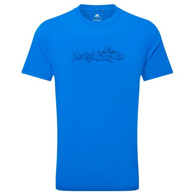Póló mountain equipment SKYLINE MEN'S TEE Atlantic Blue