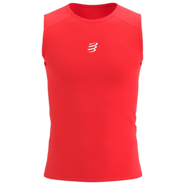 Tričko compressport RACING TANK M Fluo Red