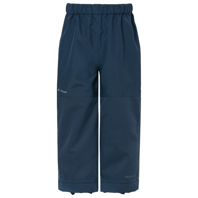 Pantalón vaude KIDS CAPREA RAIN PANTS Dark Sea
