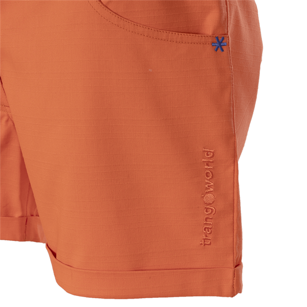  trangoworld PANT. CORTO GEMONA Naranja
