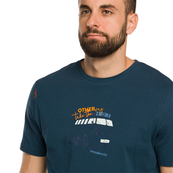  trangoworld Camiseta Moonlight Azul Oscuro 