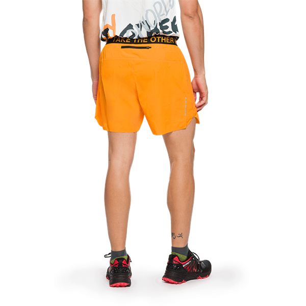 Trangoworld Pant. Corto Servoz Naranja