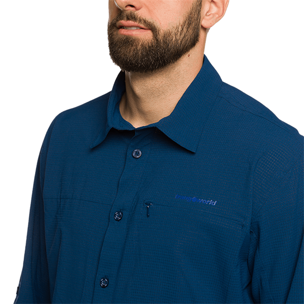trangoworld  Camisa Vignemale Vn Azul 