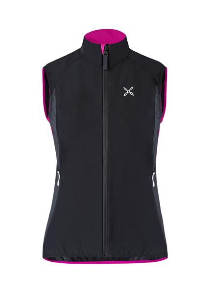 Väst montura FLASH SKY VEST WOMAN Nero/Intense Violet