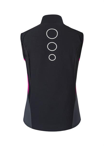 Väst montura FLASH SKY VEST WOMAN Nero/Intense Violet