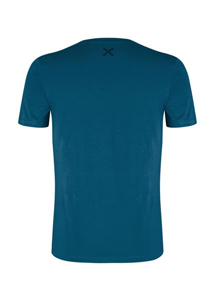  montura Topographic T-shirt Deep Blue 
