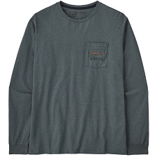 Camiseta Patagonia Ls 73 Skyline Pocket Resp-Tee