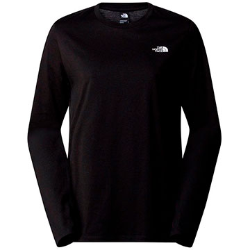  The North Face W L/S Simple Dome Tee Tnf Black