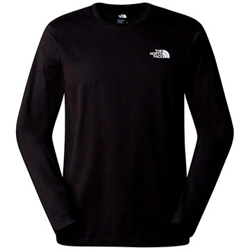  The North Face M L/S Simple Dome Tee Tnf Black