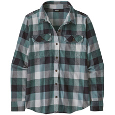  Patagonia LS Org Cot Mw Fjord Flannel Shirt