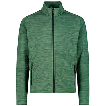  CMP Jacket In Melange Stretch Performance Fleece