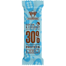 Barrita CHIMPANZEE Proteina Cacao y Coco 50 gr