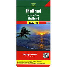  ED. FREYTAG & BERNDT Mapa Tailandia 1:900000