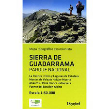  Ed. desnivel Mapa P.N Sierra Guadarrama 1:50000