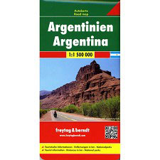  ED. FREYTAG & BERNDT Mapa Argentina 1:1500000