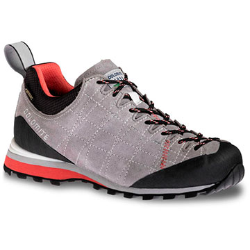  Dolomite Diagonal Gtx Wmn Pewter Grey/Coral Red