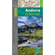  ED. ALPINA Mapa Andorra 1:40000
