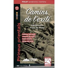 Ed. piolet  CAMINS L'EXILI CAMPRODON PRATS 1:25000