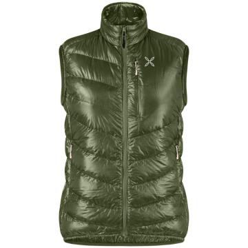  MONTURA HELIOS DUVET VEST WOMAN Verde Salvia/Vin