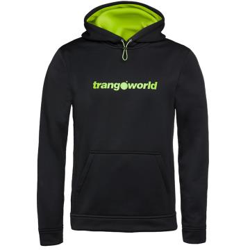  Trangoworld SUDADERA LOGIN Negro/Verde
