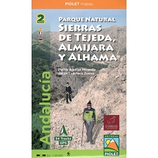  Ed. piolet Mapas Sierra Tejeda y Alhama 1:25000