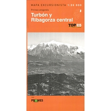  ED. PRAMES Mapa Turbón y Ribagorza Central