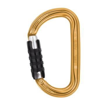 Mosquetón Petzl Am'D Triact Lock Or