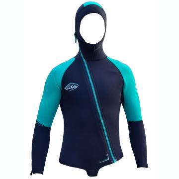 Jakke Seland ZALAMA CHAQUETA AGUA MARINA/NEGRO