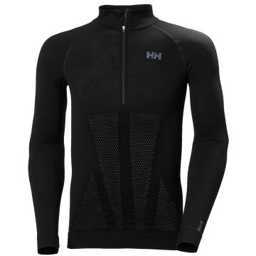  Helly Hansen H1 PRO LIFA SEAMLESS 1/2 ZIP Black