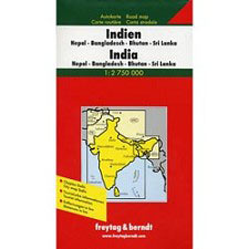  ED. FREYTAG & BERNDT Indien - Népal - Bangladesh - Sri Lanka