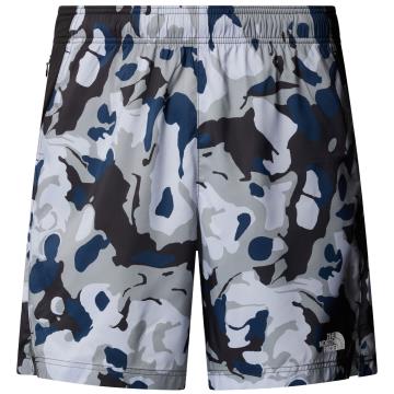  The North Face M MA 24/7 7IN SHORTS AOP TNF Black Light
