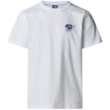  The North Face U S/S CARTOON LOGO RELAXED TEE TNF White
