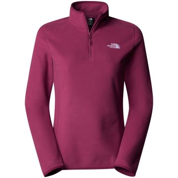  The North Face W 100 GLACIER 1/4 ZIP Cyber Berry