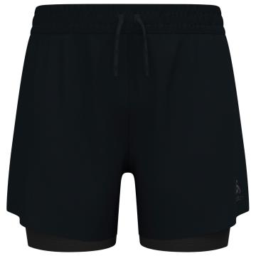  ODLO Zeroweight 5 inch 2in1 Print Running Shorts