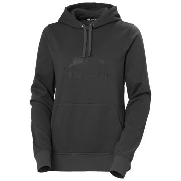  Helly Hansen W NORD GRAPHIC PULLOVER HOODIE Ebony