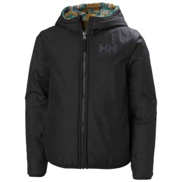 Kabát Helly Hansen JR CHAMP REVERSIBLE JACKET Black
