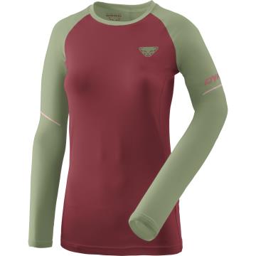 Dynafit ALPINE PRO W L/S TEE Burgundy/5290