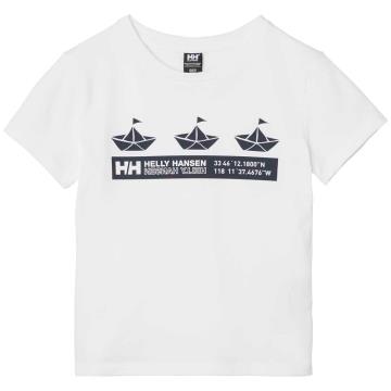 Marškinėliai Helly Hansen GRAPHIC T-SHIRT White