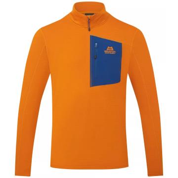  Mountain equipment LUMIKO MENS ZIP T Rust/Admiral