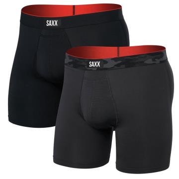 Calzoncillos SAXX Multi Sport Mesh Boxer Brief Fly 2PK
