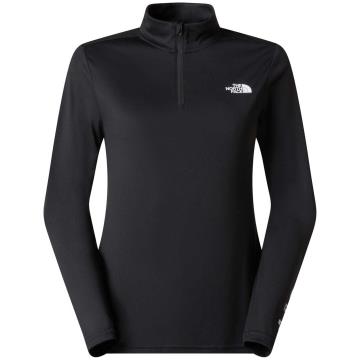  The North Face W Flex 1/4 Zip-Graphic Tnf Black