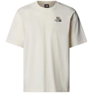 The North Face U Flower Dome Relaxed Ss Tee-Graphic Whi