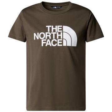  The North Face Teen Easy Ss Tee New Taupe Green